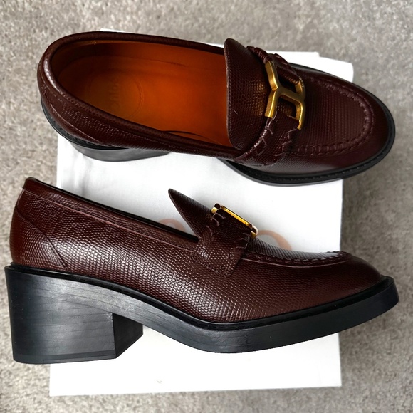 Chloe Marcie Heeled Loafers BNIB sz 39.5 Orig. $990